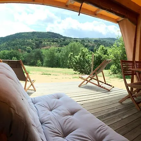 Camping Pierrageai Campsite Saint-Felicien
